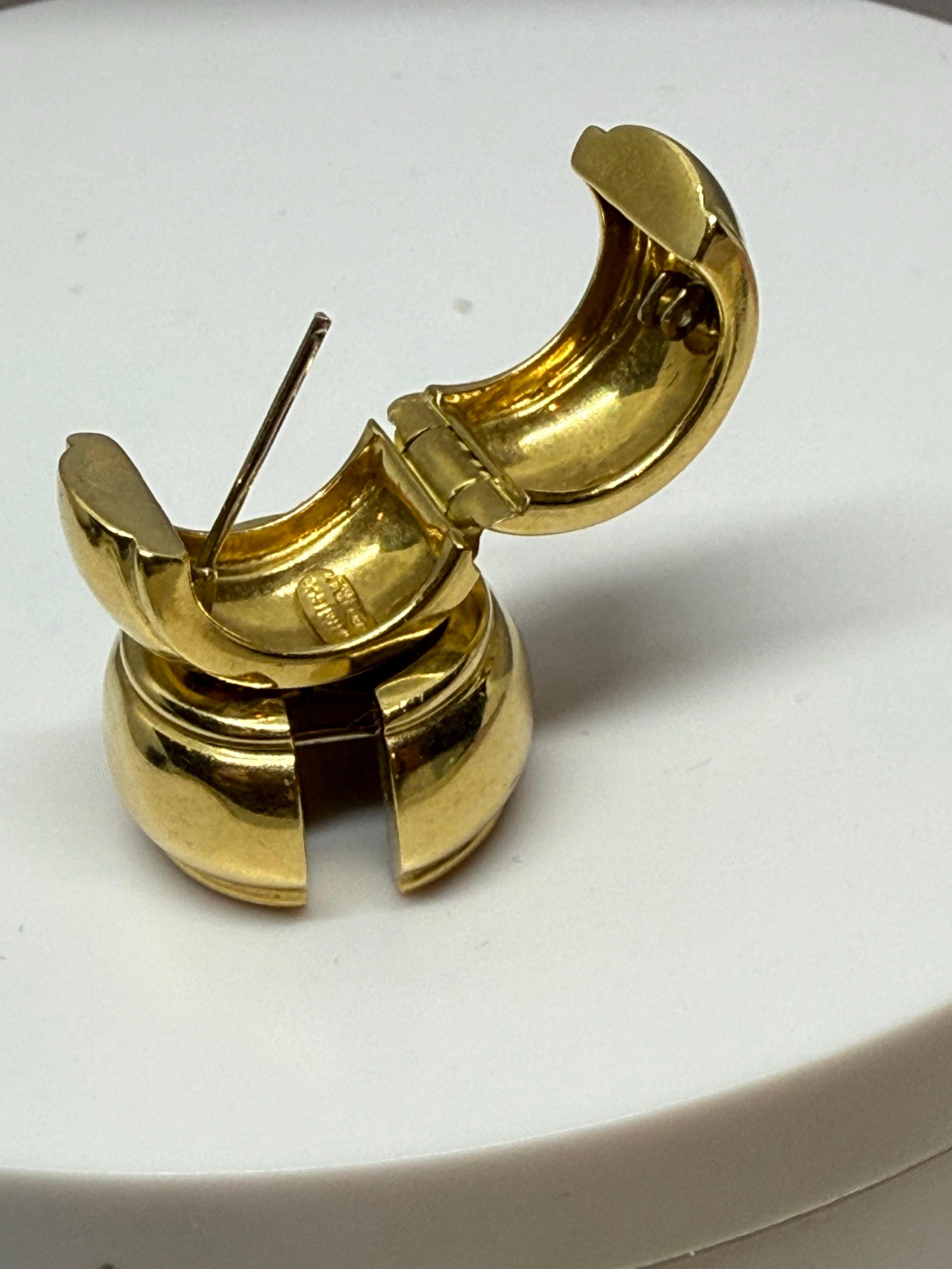 Créoles Huggie de 12,3 mm 1/2