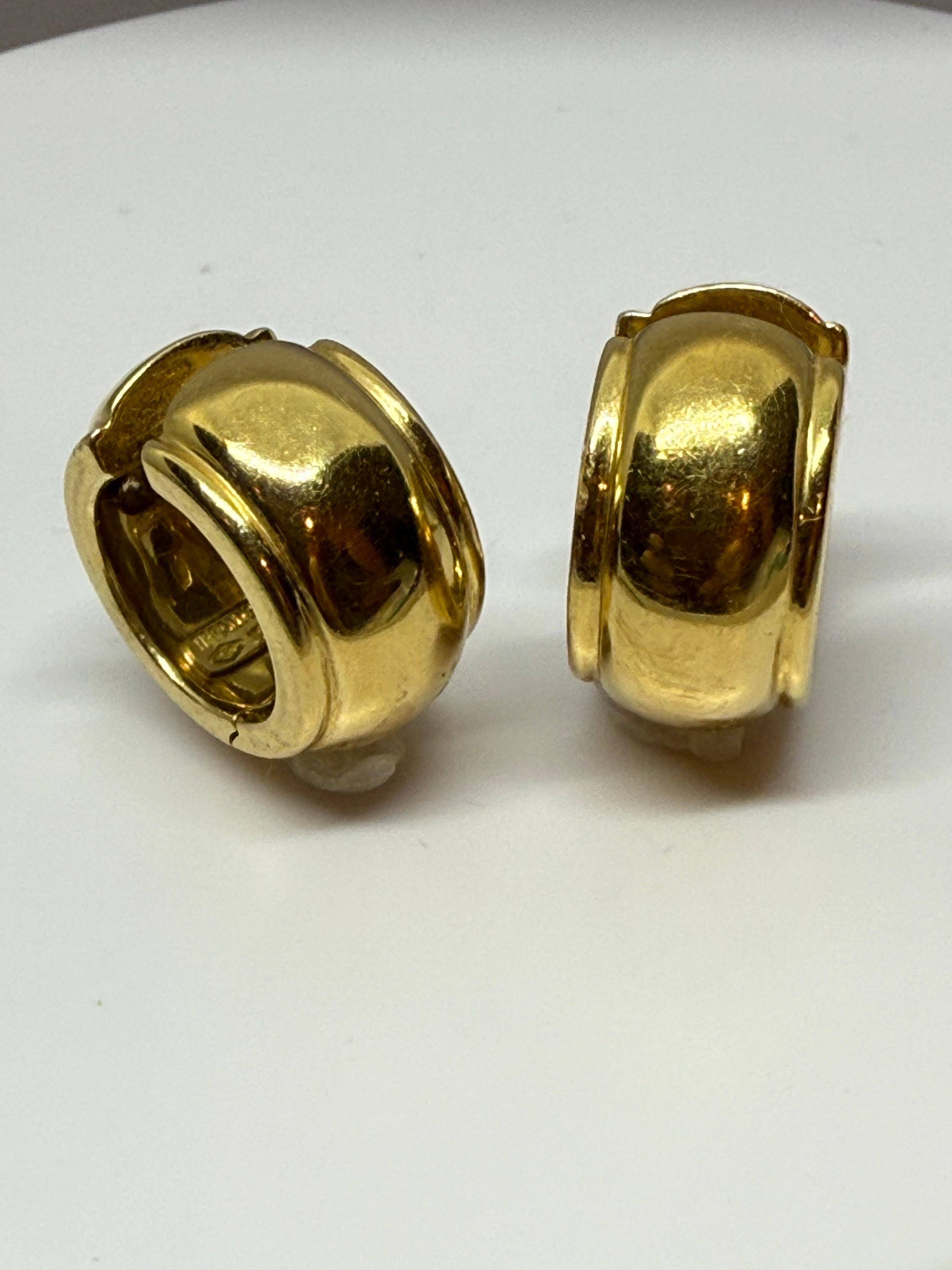 Créoles Huggie de 12,3 mm 1/2