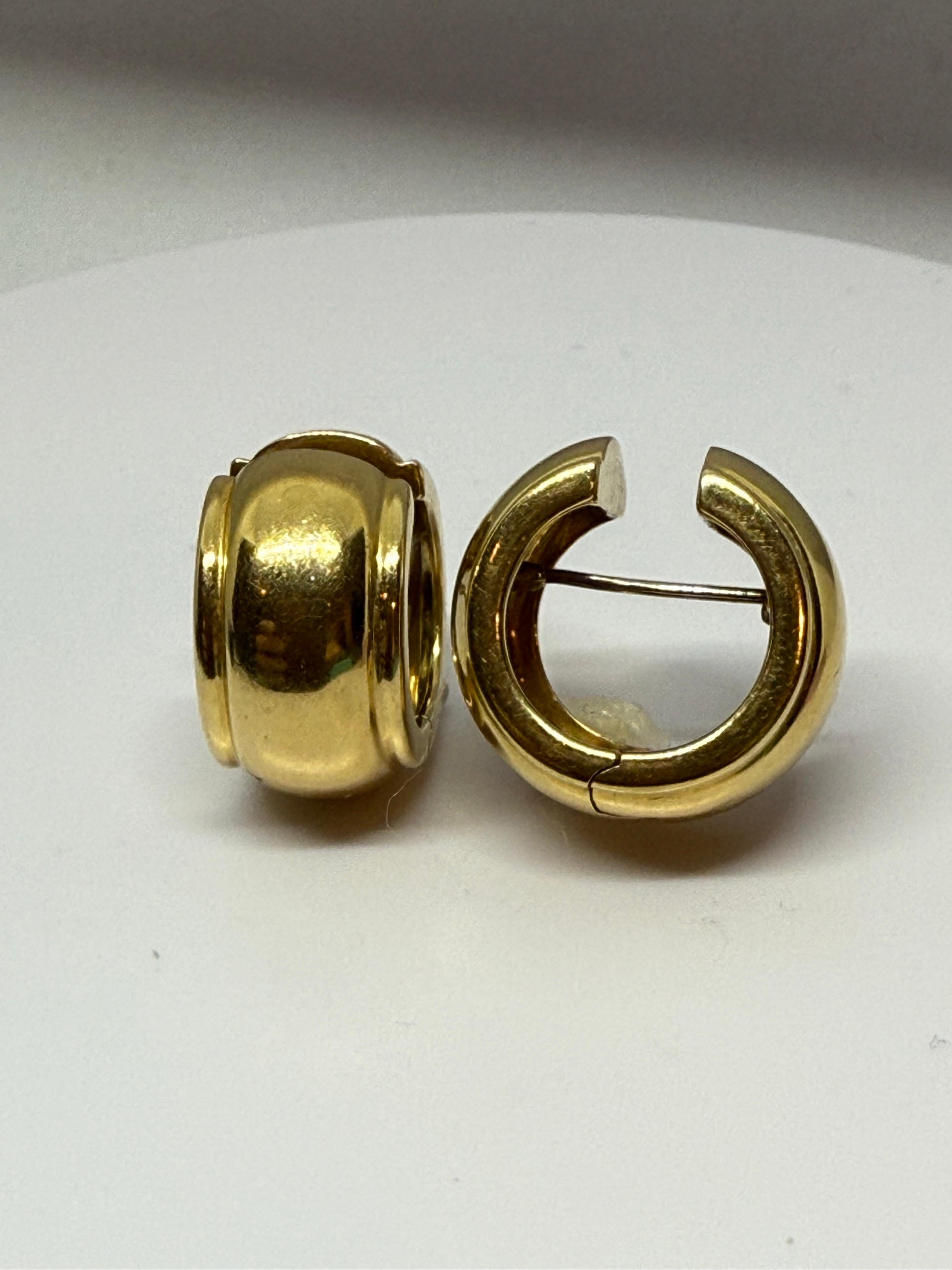 Créoles Huggie de 12,3 mm 1/2