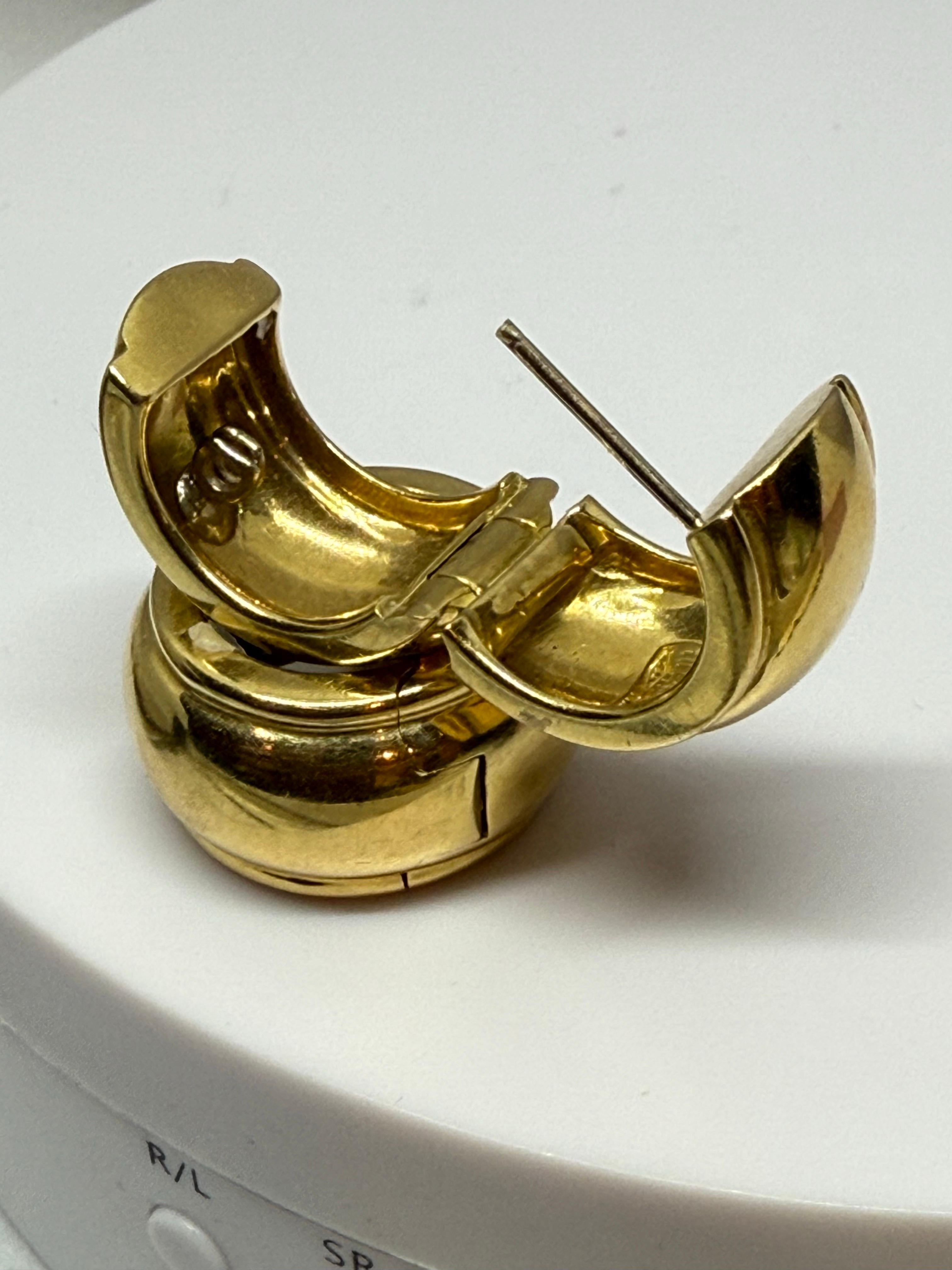 Créoles Huggie de 12,3 mm 1/2