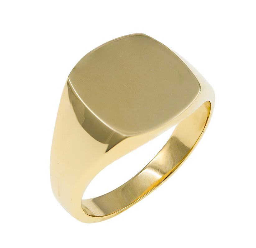 Women's or Men's Tiffany & Co. Signet Gold Ring