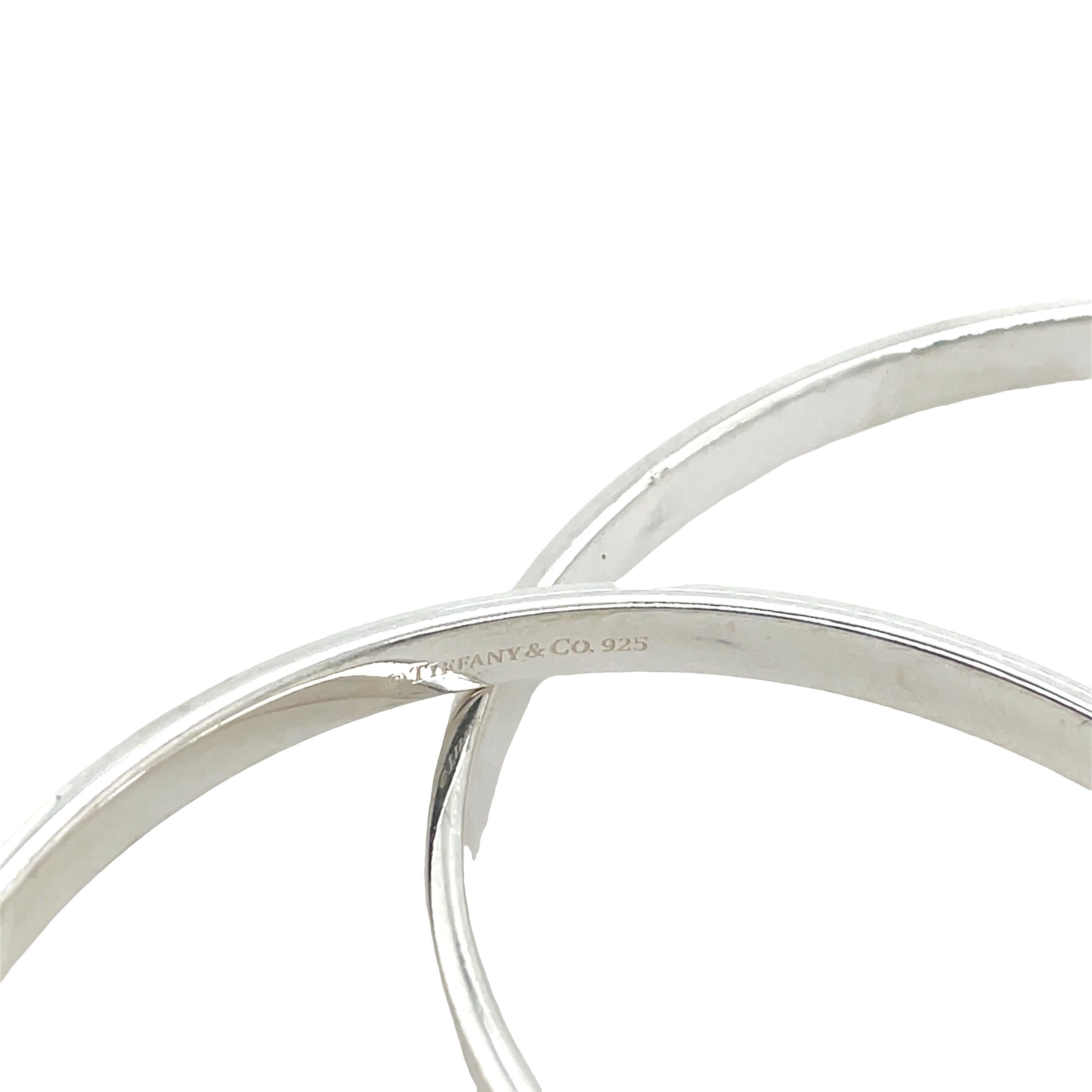 da uomo o donna Bracciale 2 Bangle in argento di Tiffany & Co. in vendita