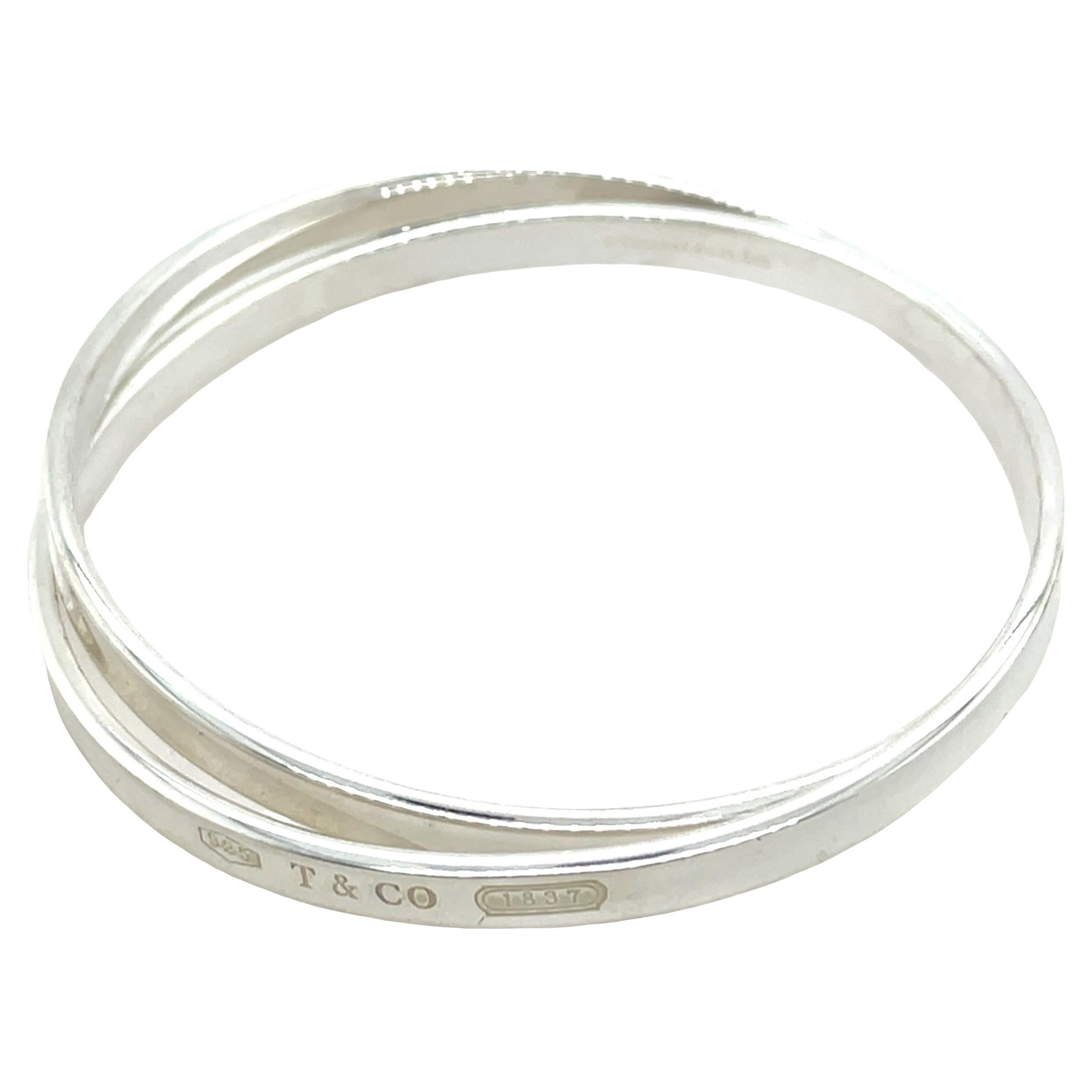 Bracciale 2 Bangle in argento di Tiffany 
Co.