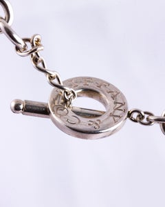 Tiffany & Co. Silver Charm Necklace and Bag