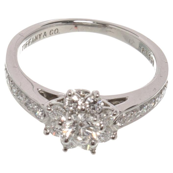 Tiffany & Co. Silver Flora Ring 4.5 48
