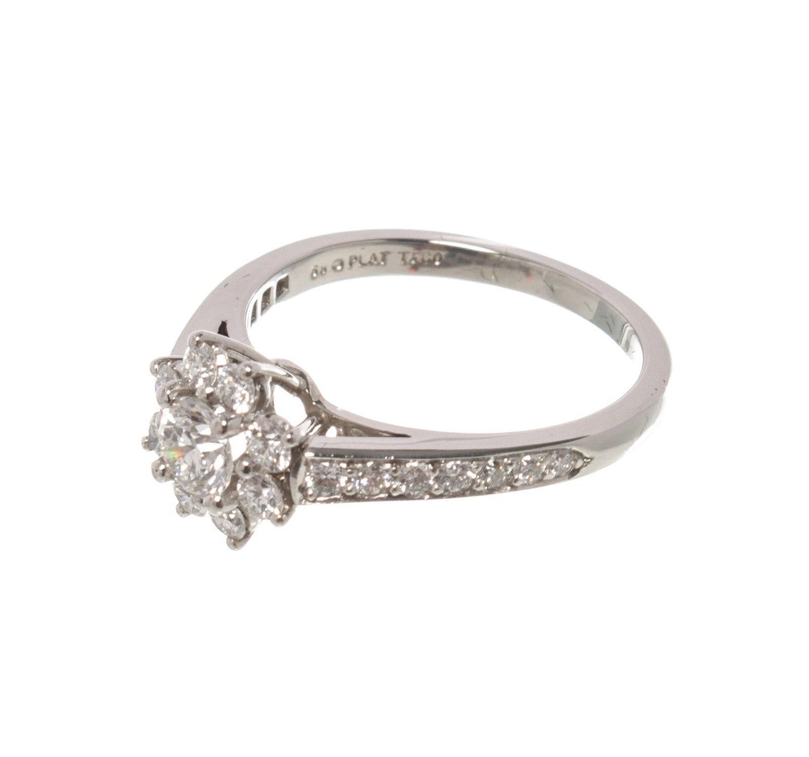 Women's Tiffany & Co. Silver Flora Ring 5.25