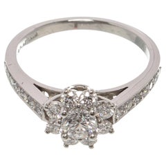 Tiffany & Co. Silver Flora Ring 5.25