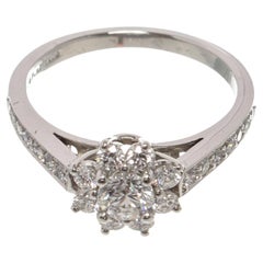 Tiffany & Co. Silver Flora Ring
