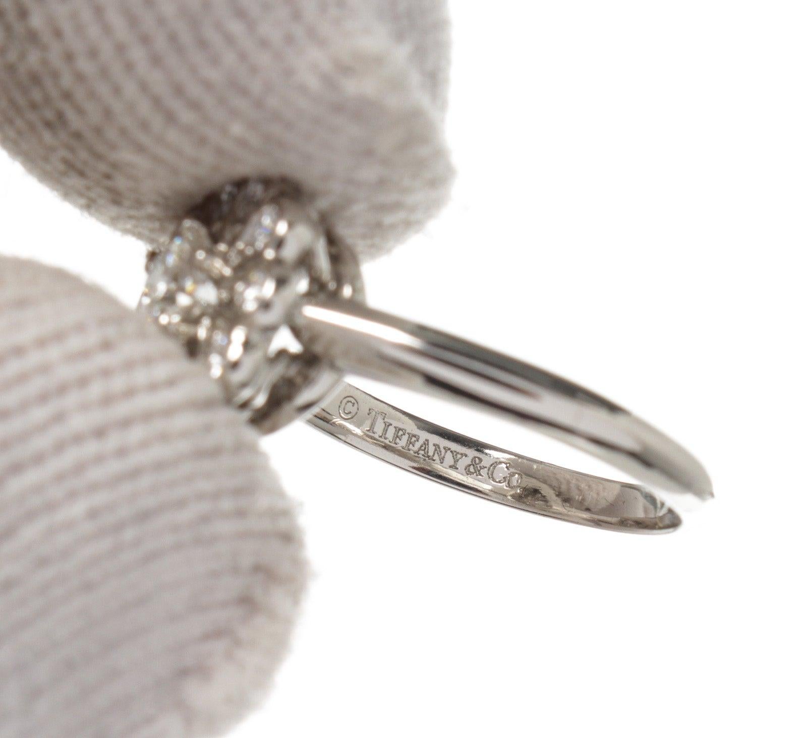 Women's or Men's Tiffany & Co. Silver Flower Ring