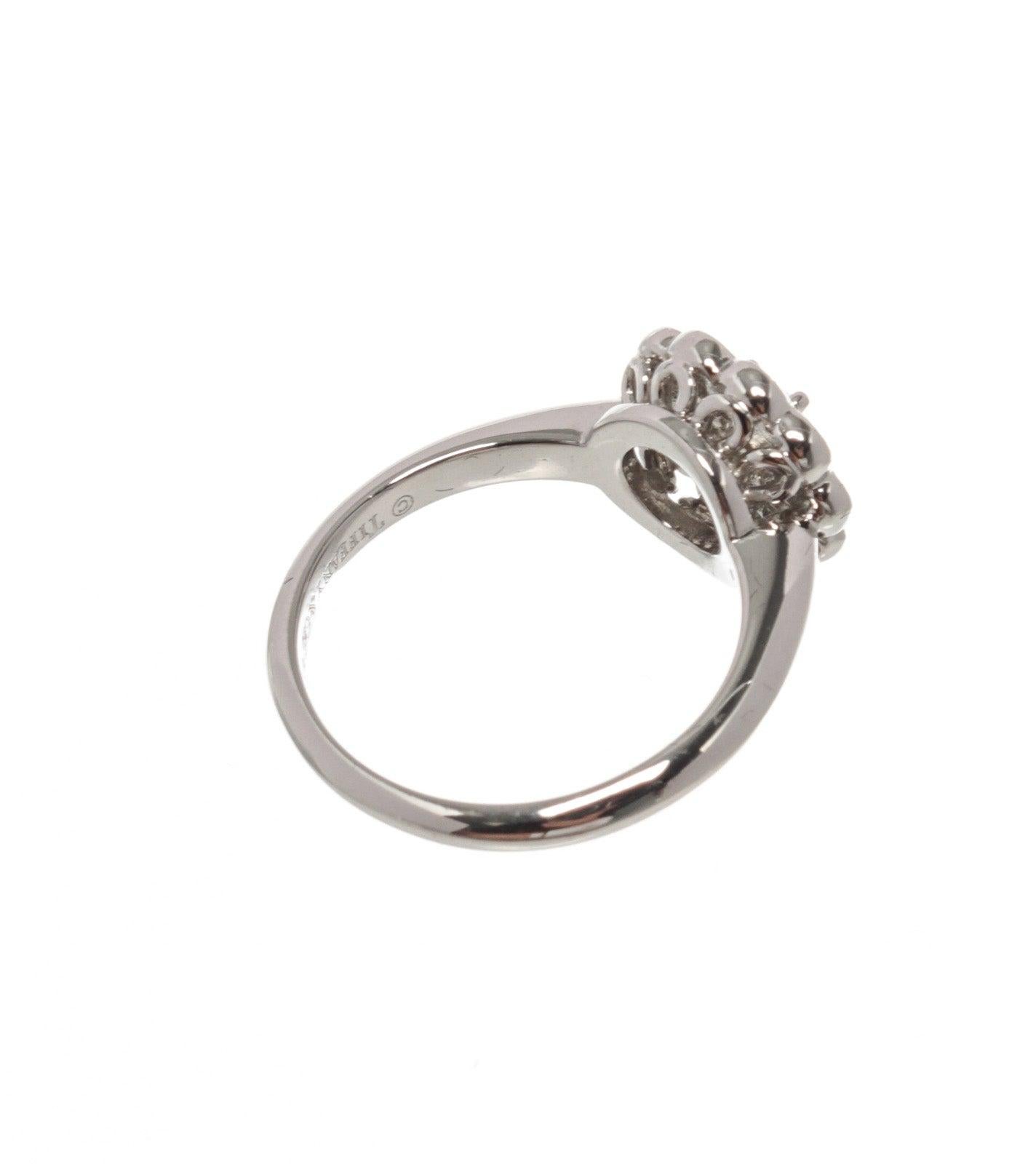Tiffany & Co. Silver Flower Ring 3