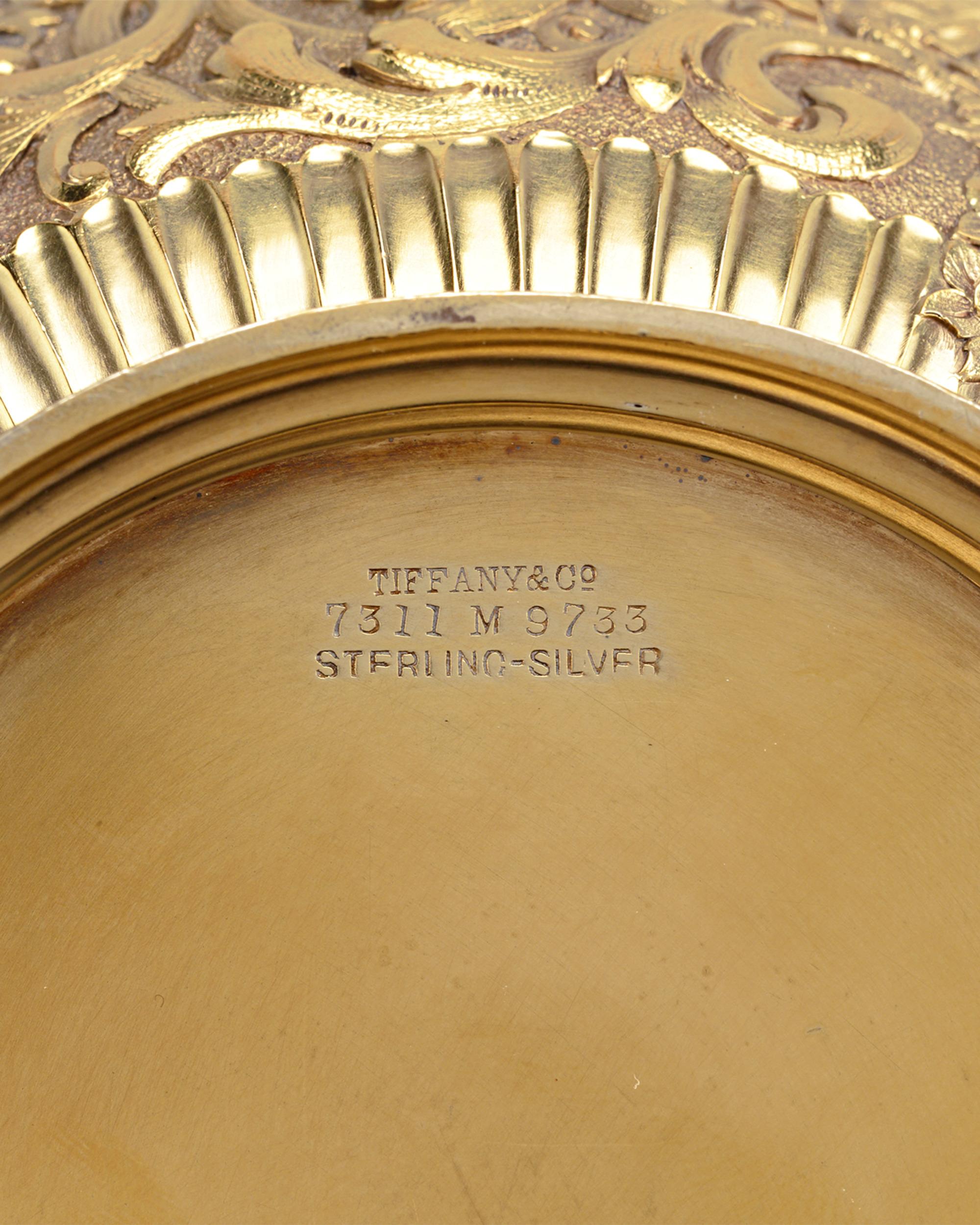 American Tiffany & Co. Silver-Gilt Finger Bowls For Sale