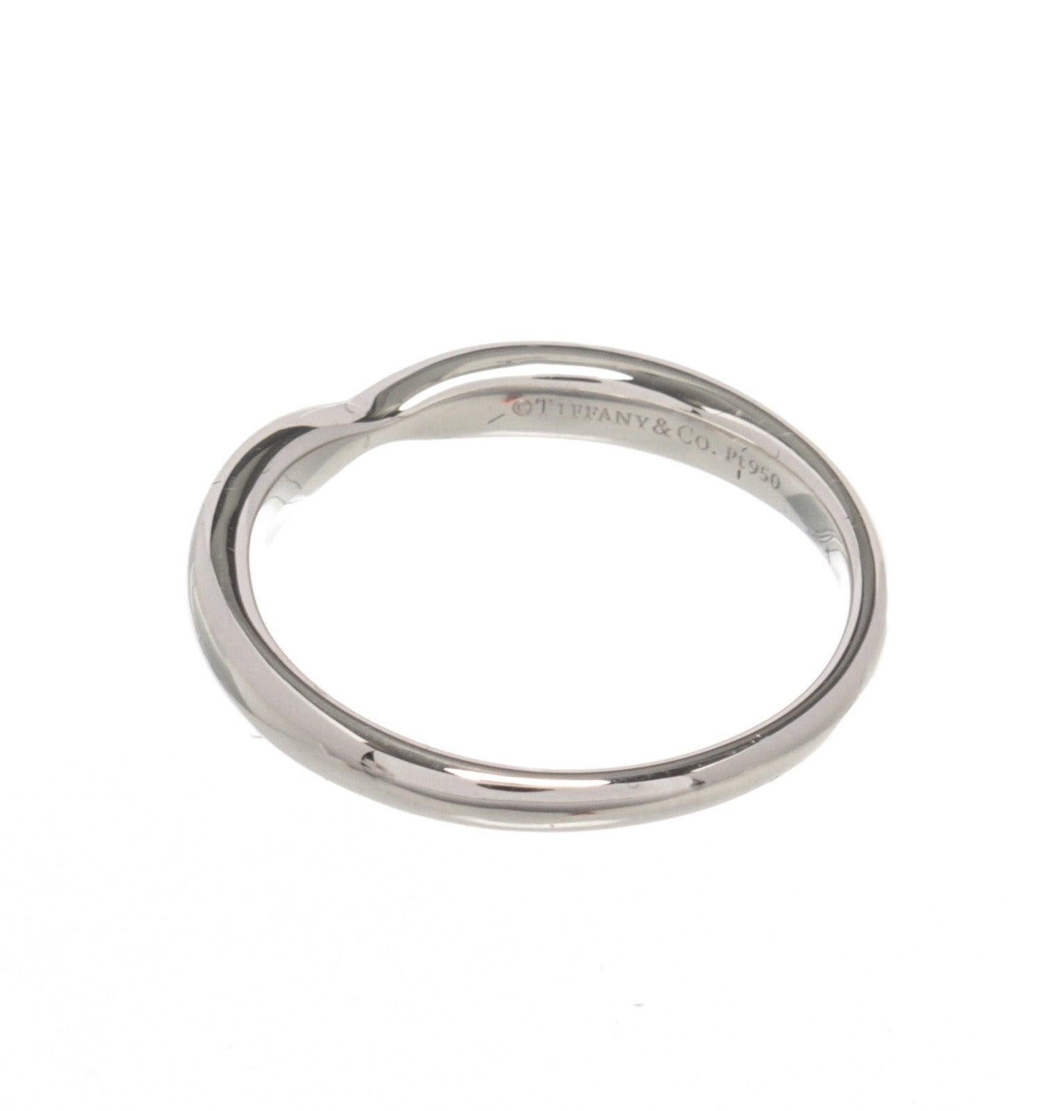 Women's or Men's Tiffany & Co. Silver Harmony Ring For Sale