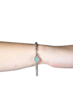 Tiffany & Co Silver Love Heart Tag Bead Bracelet
