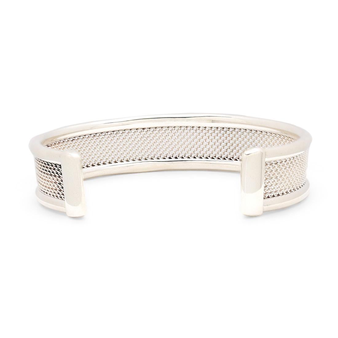 tiffany mesh cuff bracelet