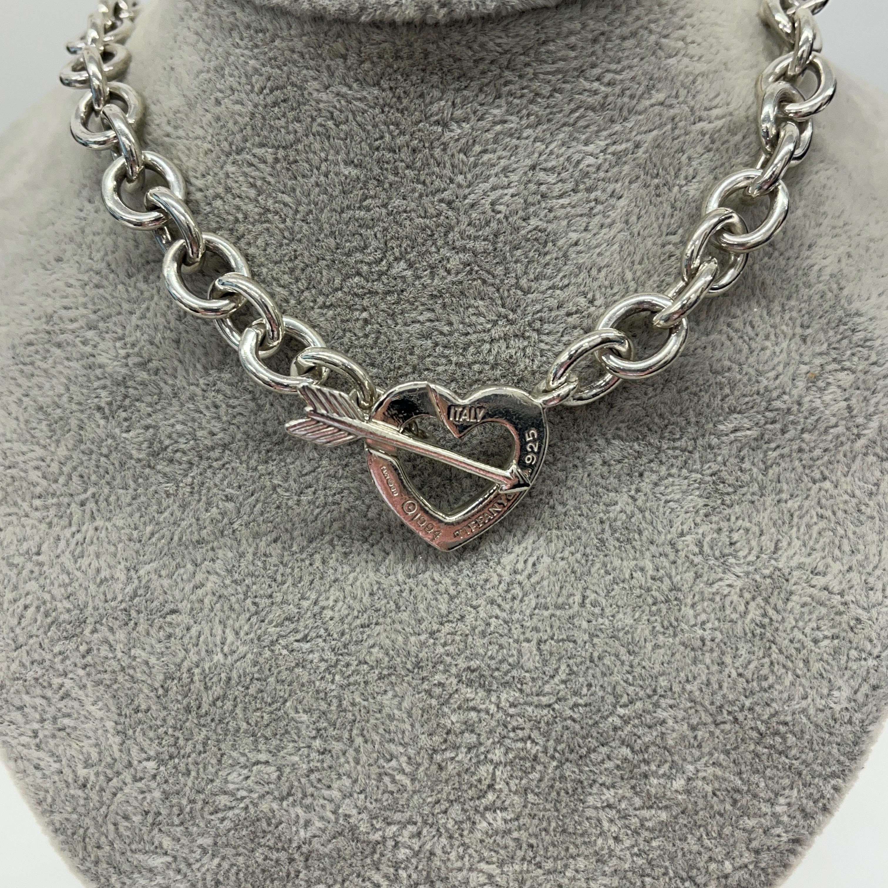 Tiffany & Co. Silver Necklace, 74.71g For Sale 1