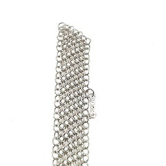 Collar babero de malla Peretti de plata Tiffany & Co, 37,64 g