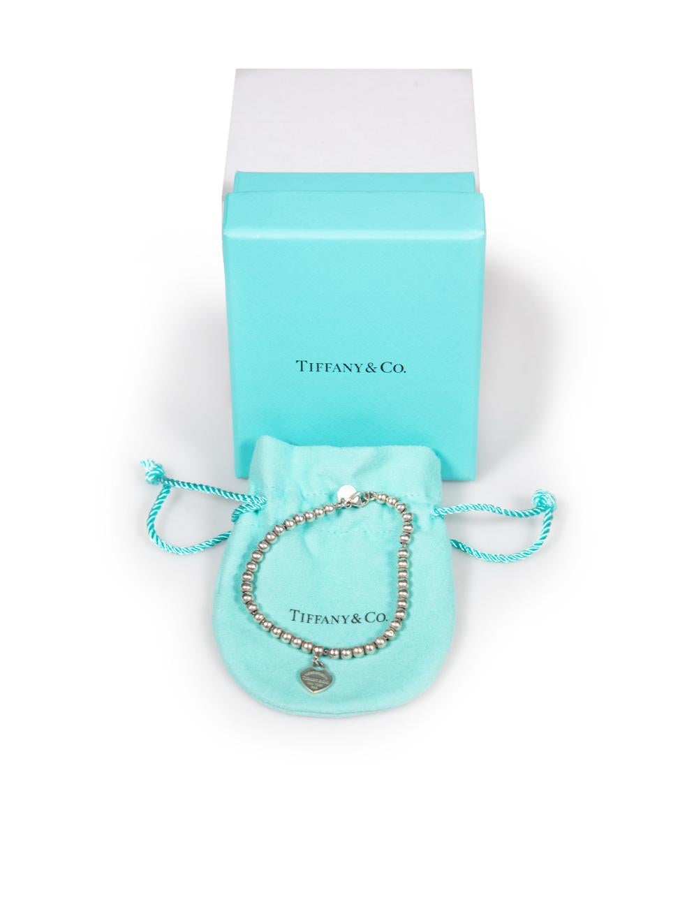 Tiffany & Co Silber zurück zu Tiffany Perlenarmband, Tiffany & Co im Angebot 3