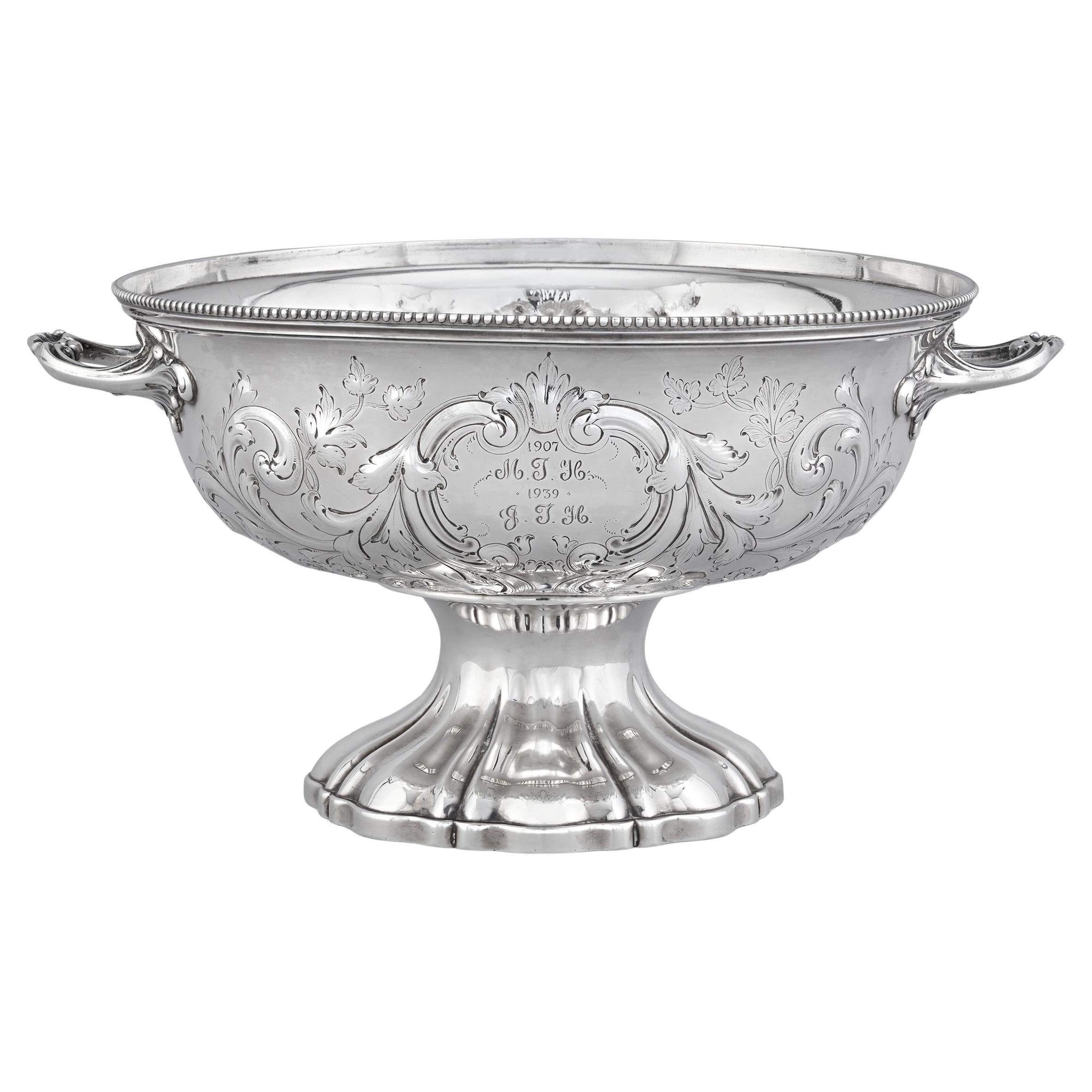 Tiffany & Co. Plato de plata para servir