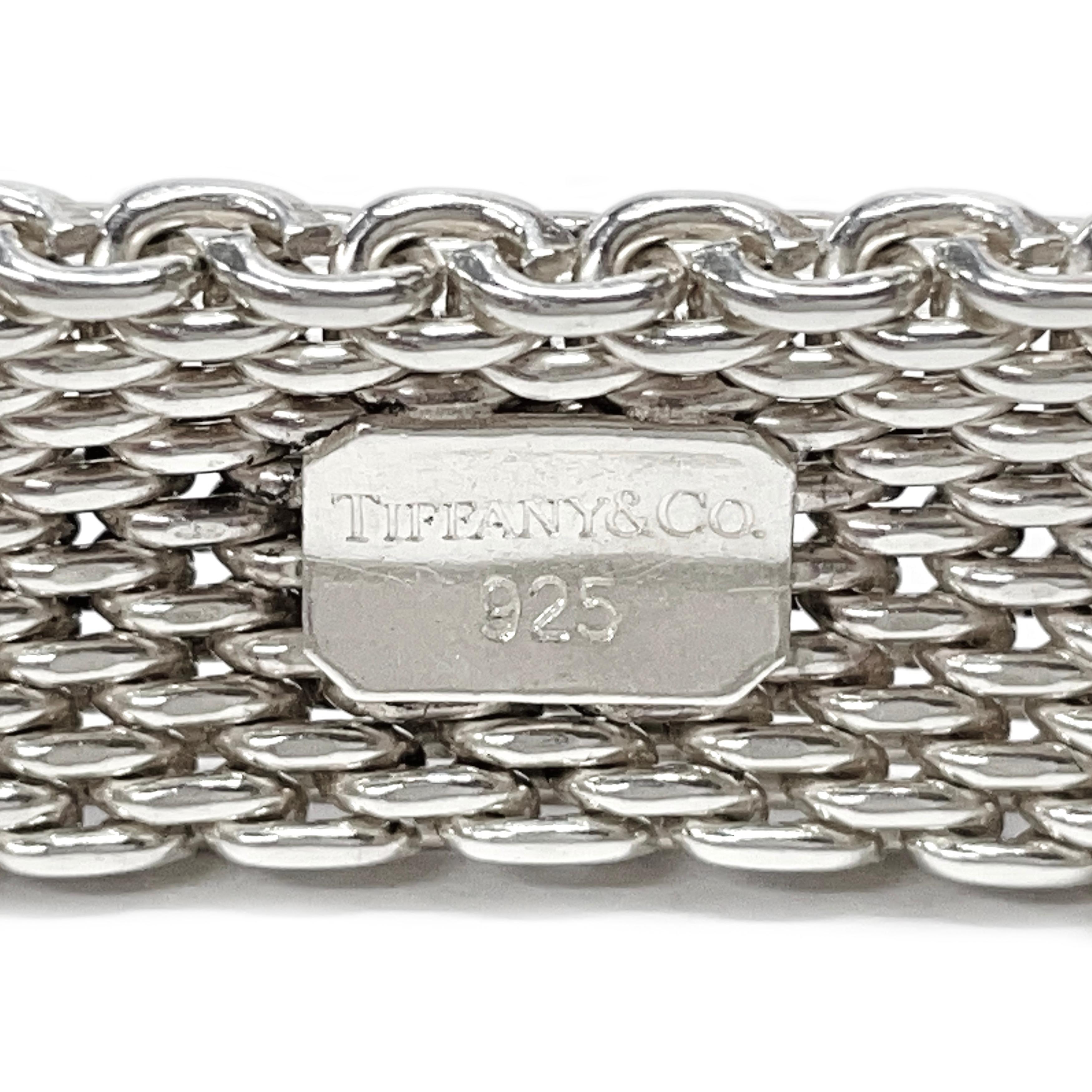 silver mesh bracelet