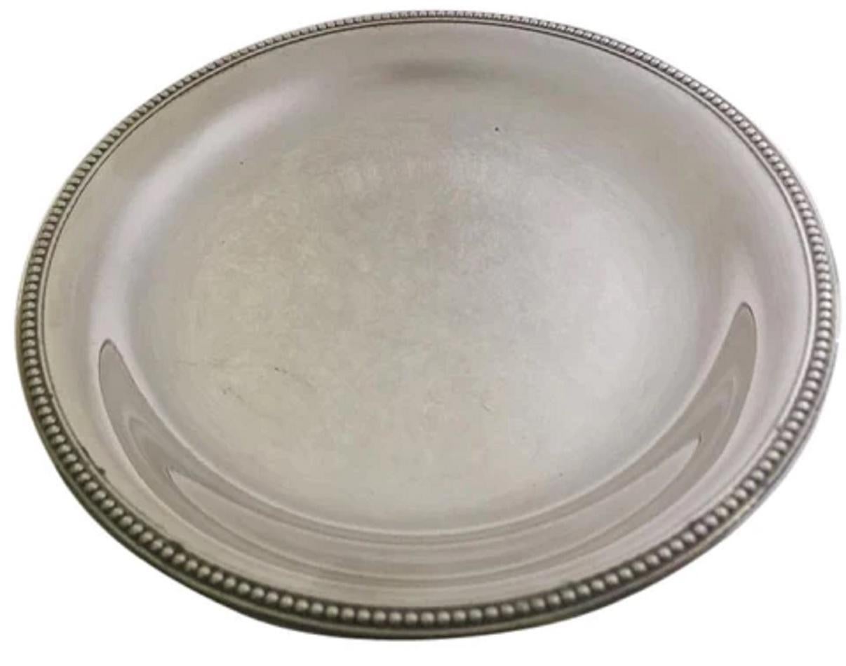 Women's or Men's Tiffany & Co. Silver Sterling Candy Dish/Tray/Plate 25043 For Sale