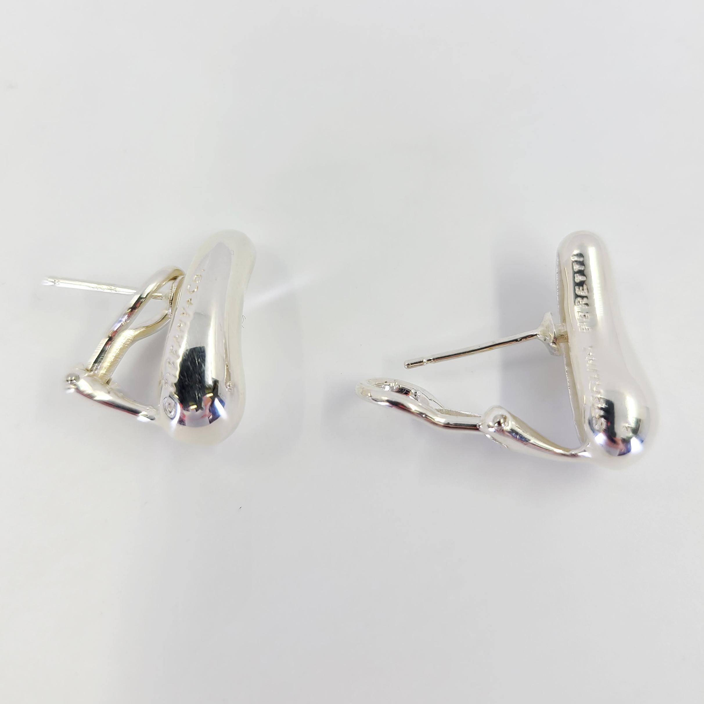 tiffany teardrop earrings