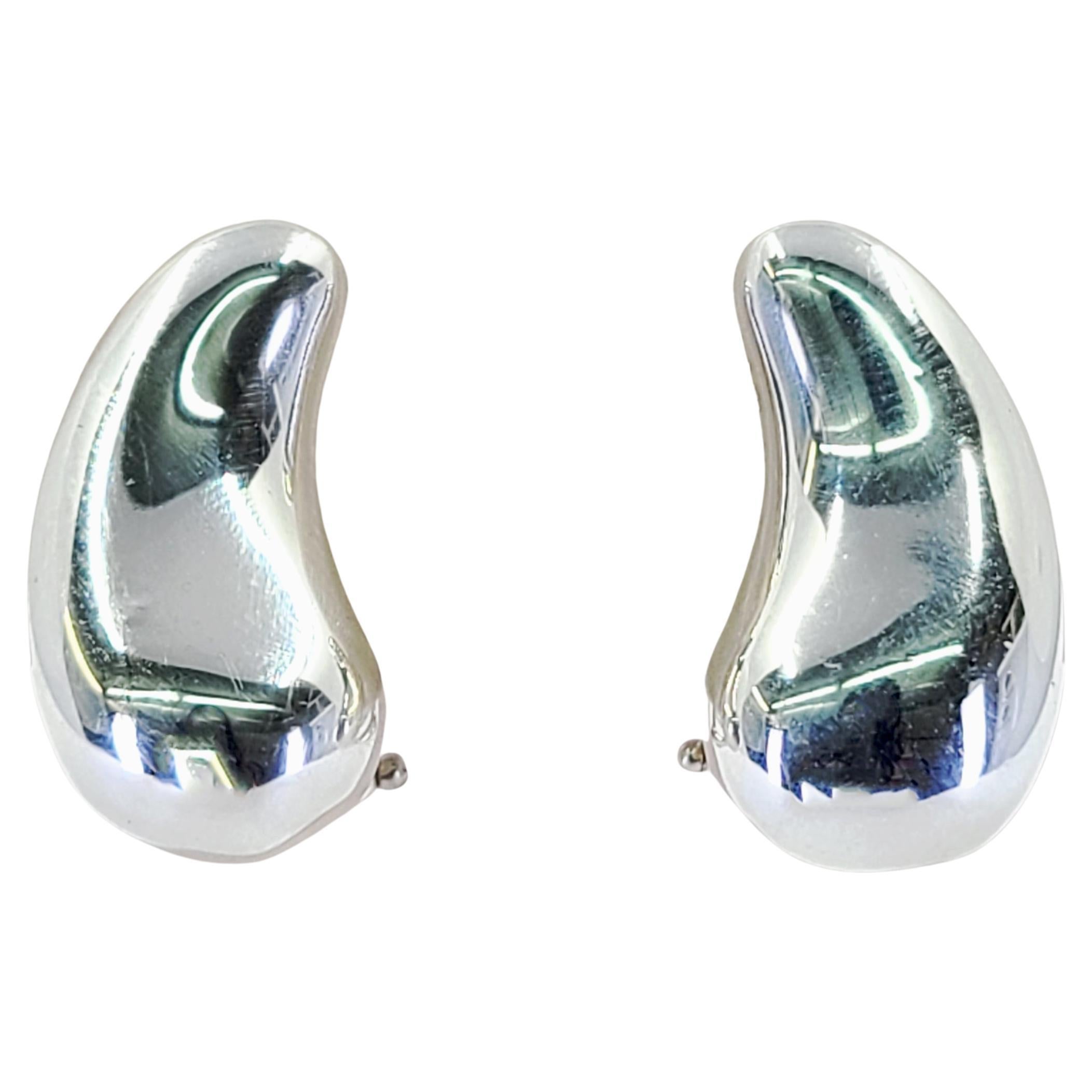 Tiffany & Co Silver Teardrop Earrings