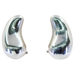 Tiffany & Co Silber Tränen-Ohrringe