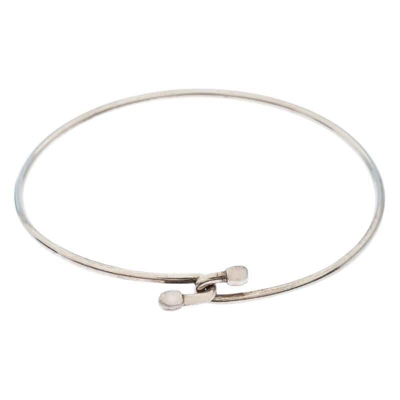 Tiffany & Co. Silver Wire Hook Bracelet