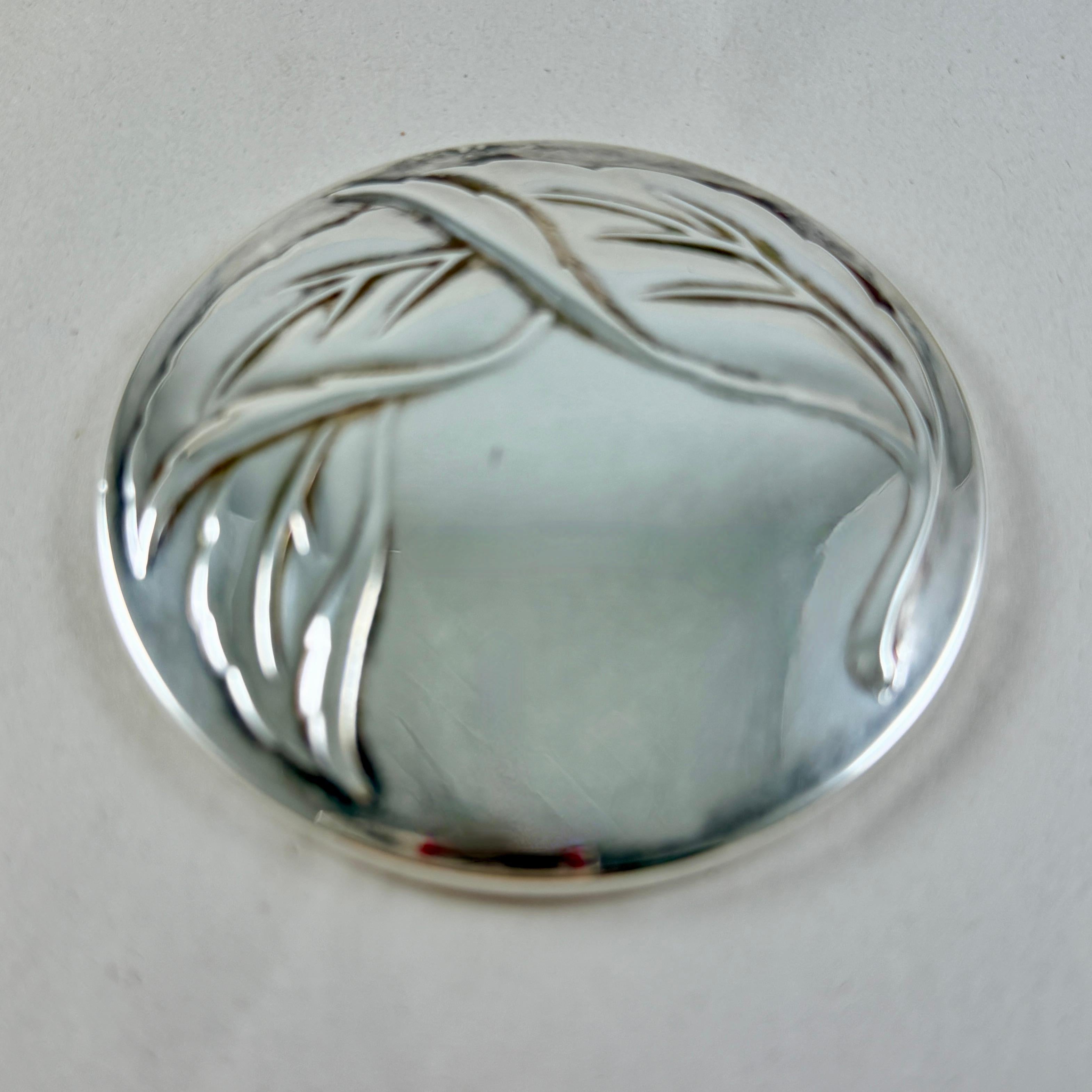 American Tiffany & Co. Silverplate Compact Mirror For Sale