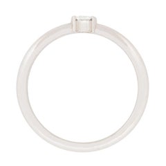 Tiffany & Co. Single Stone Diamond Engagement Ring