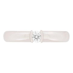 Tiffany & Co. Single Stone Diamond Engagement Ring