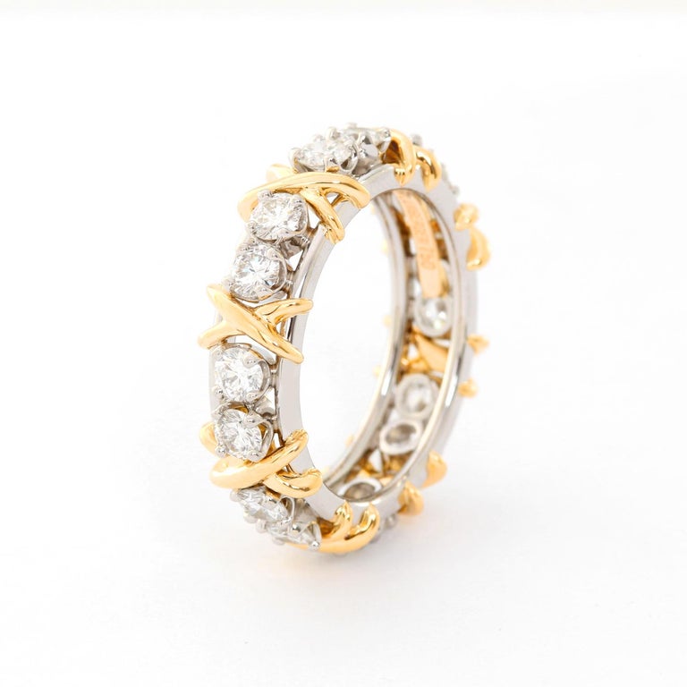 Tiffany and Co. "Sixteen Stone" Ring by Jean Schlumberger at 1stDibs