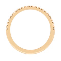 Tiffany & Co. 'Soleste' 0.17ct Diamond Half Eternity Band
