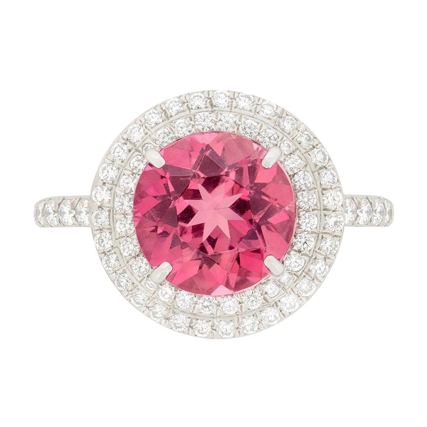 pink tourmaline ring tiffany