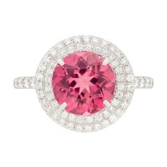 Bague Soleste de 1::25 carat en tourmaline rose et diamant de Tiffany & Co