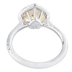 Tiffany & Co. Soleste 1.66ct Fancy Intense Yellow Diamond Ring