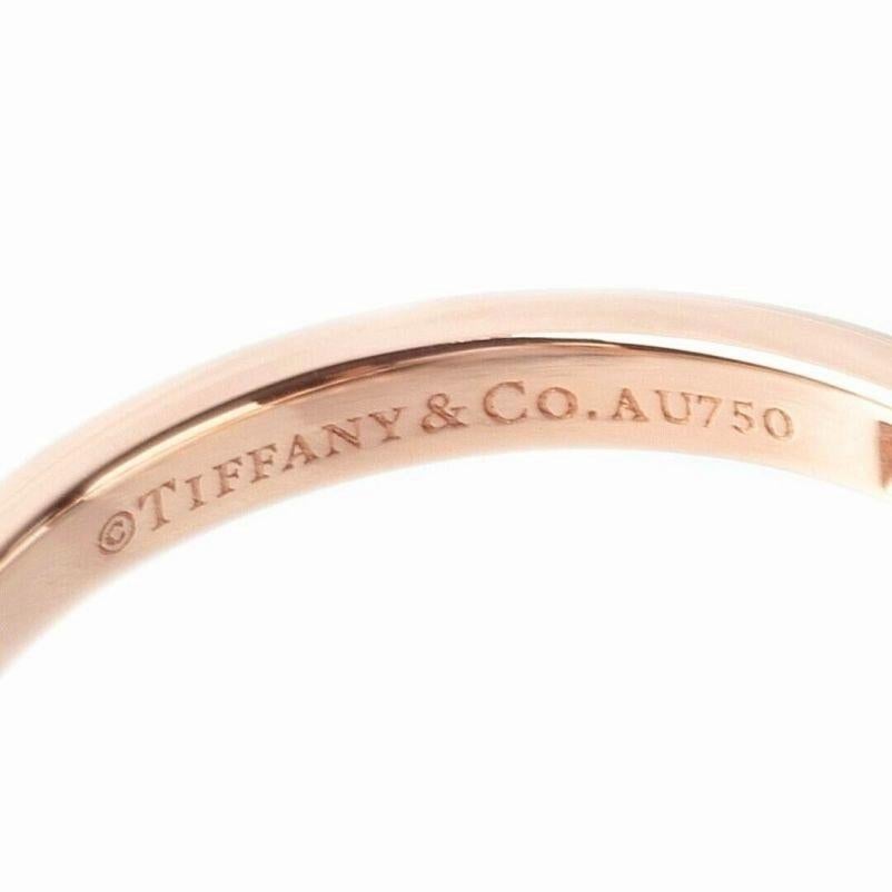 De las mujeres TIFFANY & Co. Anillo Soleste V de Diamantes en Oro Rosa de 18 quilates 4,5 en venta