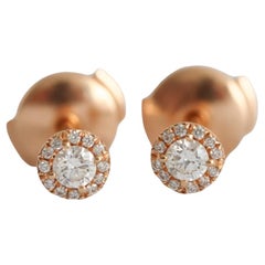 Tiffany & Co. Soleste Ohrstecker aus 18 Karat Gelbgold mit Diamanten