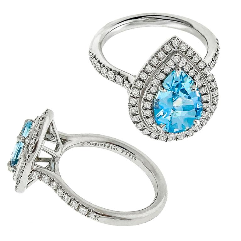 tiffany aquamarine ring