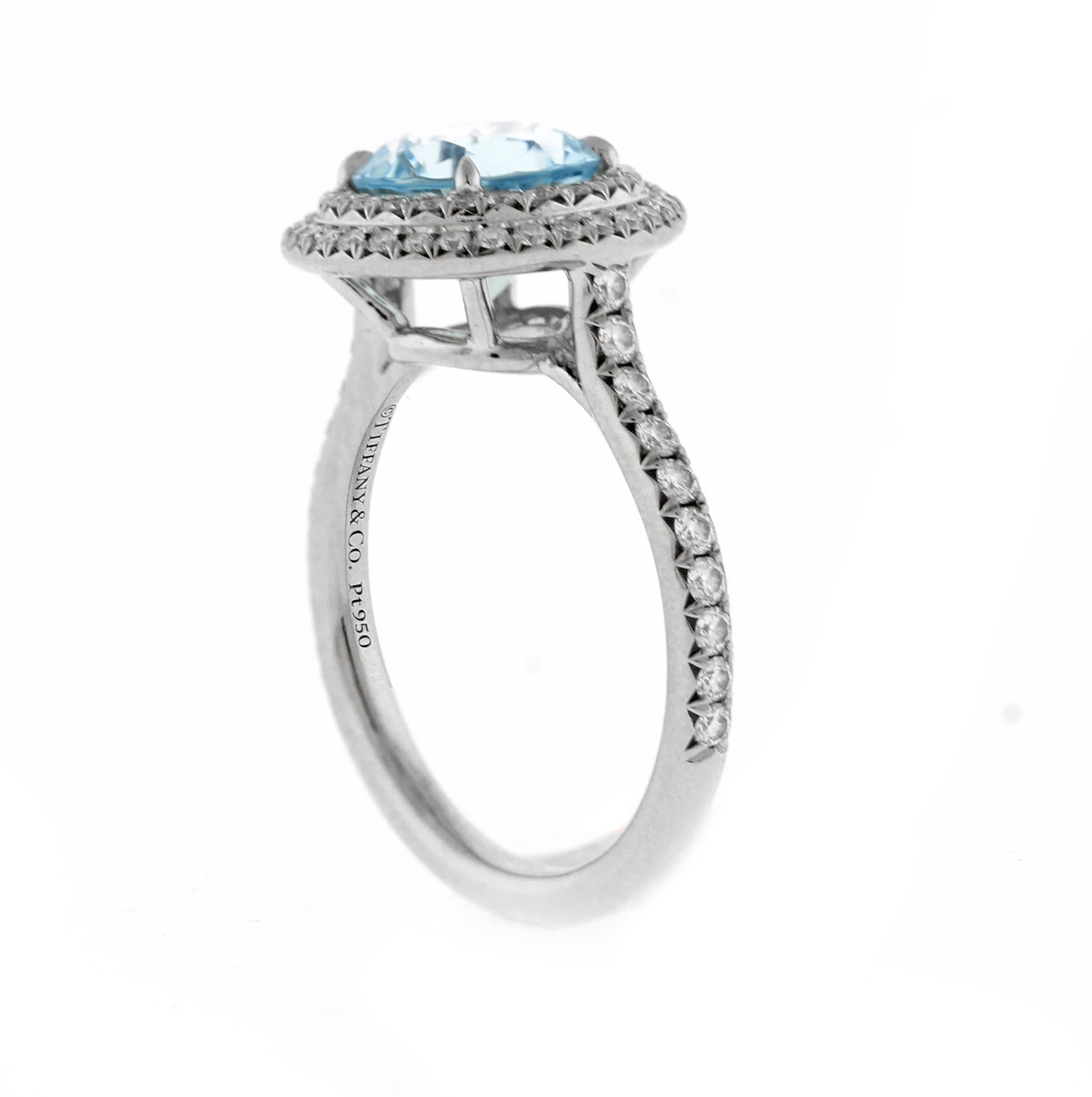 tiffany soleste aquamarine ring