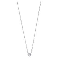 Tiffany & Co. Soleste Collection Platinum Diamond Necklace