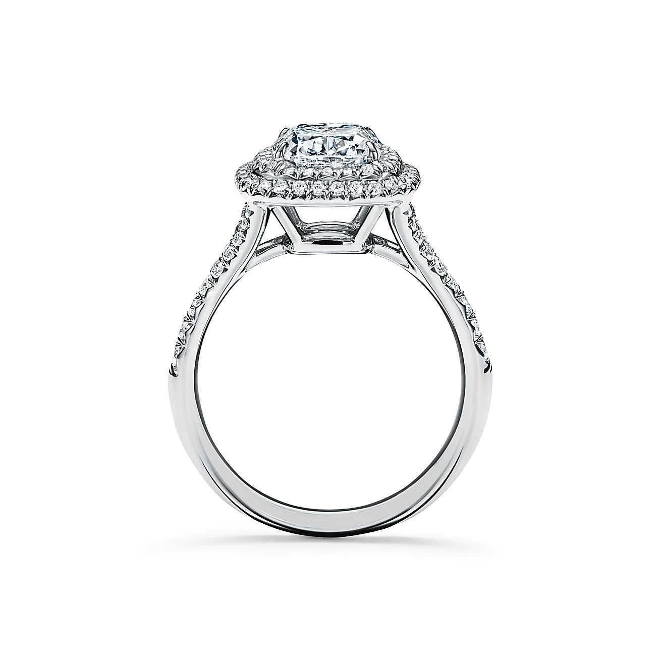 Tiffany & Co. Soleste Cushion Diamond 1.30 Carat Engagement Ring Retail $14, 200 7
