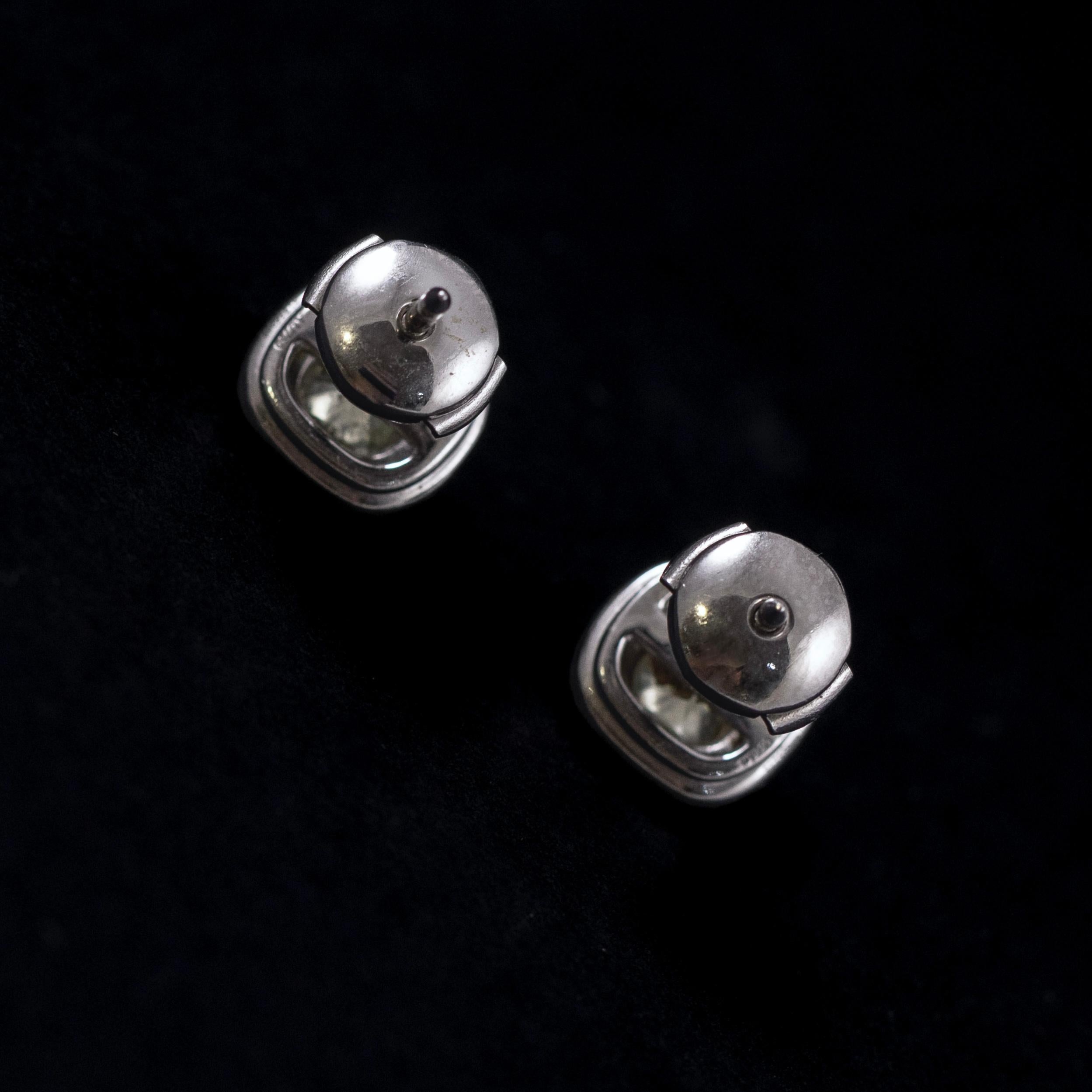 Tiffany & Co. Orecchini Soleste con diamanti gialli a grappolo in oro platino in vendita 3