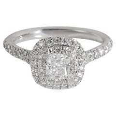 Tiffany & Co. Anello di fidanzamento con diamante Soleste in platino E IF 0,57 CTW