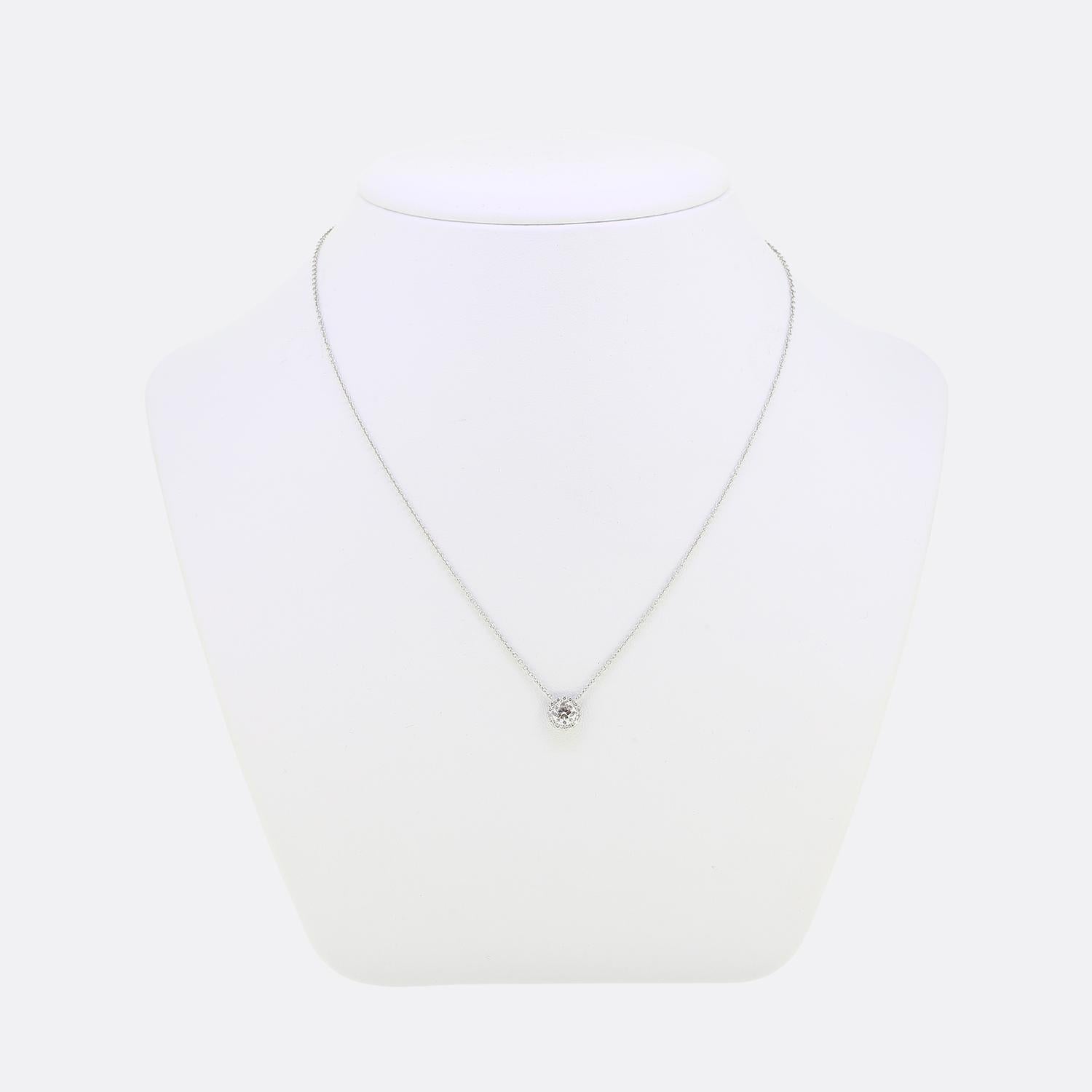 Tiffany & Co. Soleste Diamond Necklace and Earrings Set In Excellent Condition In London, GB