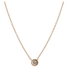 Tiffany & Co. Soleste Diamond Pendant in 18K Rose Gold 0.16 CTW