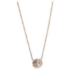Tiffany & Co. Soleste Diamant-Anhänger aus 18K Rose Gold 0,30 Ctw
