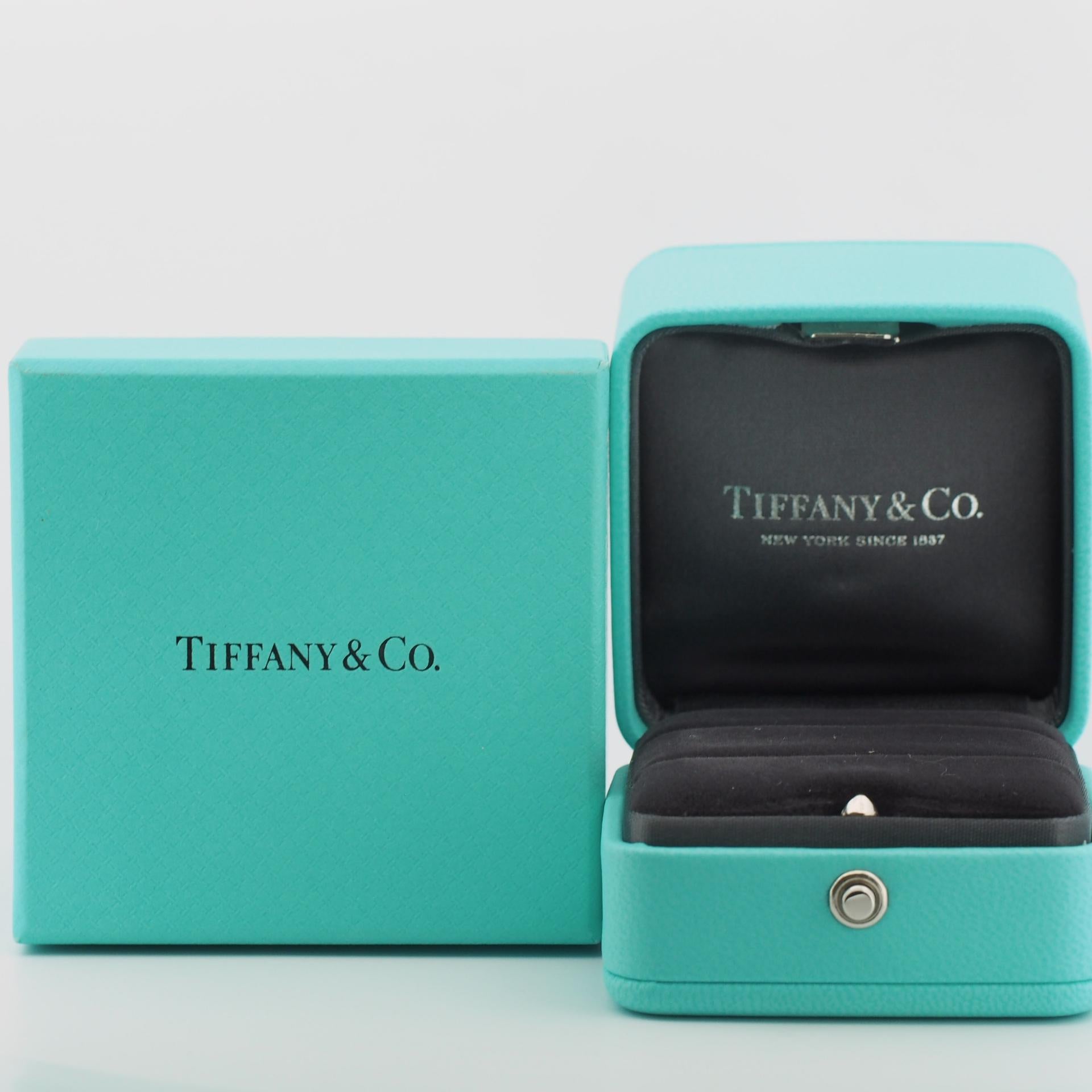 Tiffany & Co. Soleste Diamonds Bague demi-éternité Platine 950 US 4.75 en vente 3