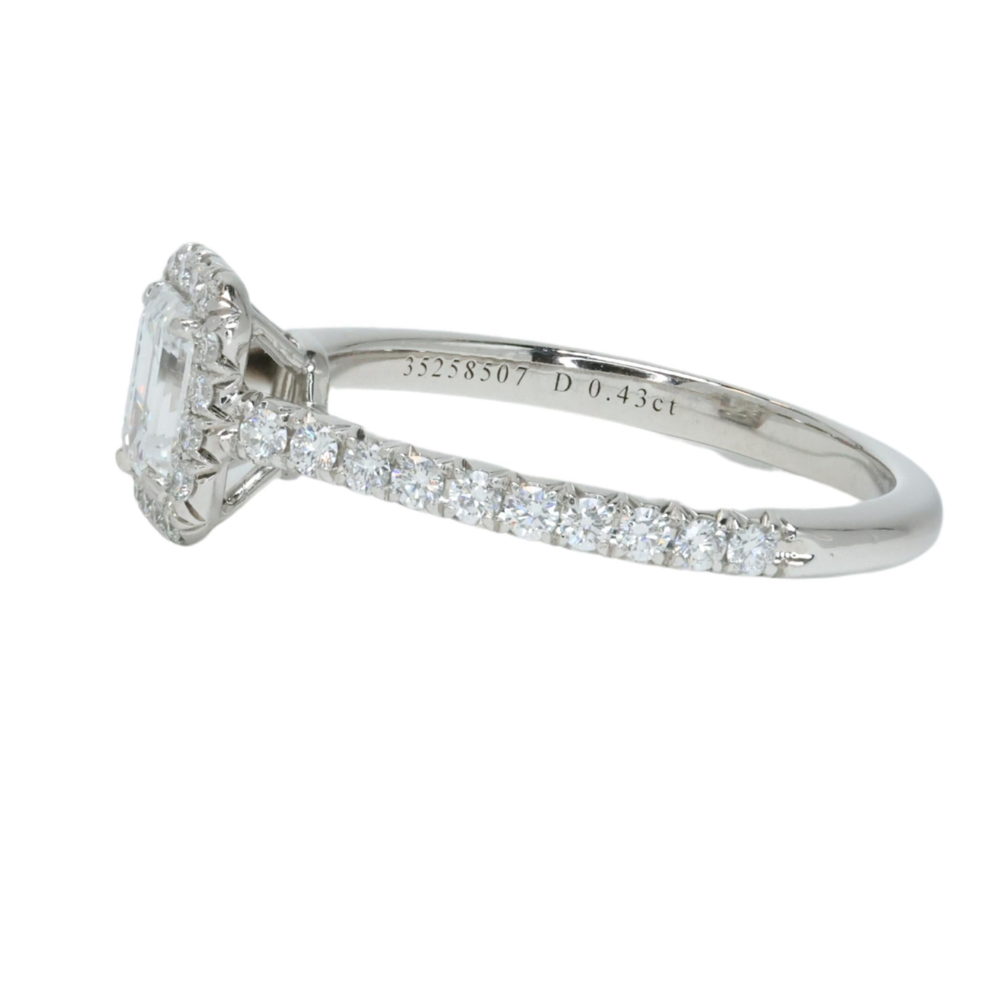 Tiffany & Co. Soleste Engagement Ring

Elevate your proposal with this exquisite Tiffany & Co. Soleste Engagement Ring, featuring a stunning emerald cut center stone that embodies elegance and sophistication.

Center Stone:
Shape: Emerald