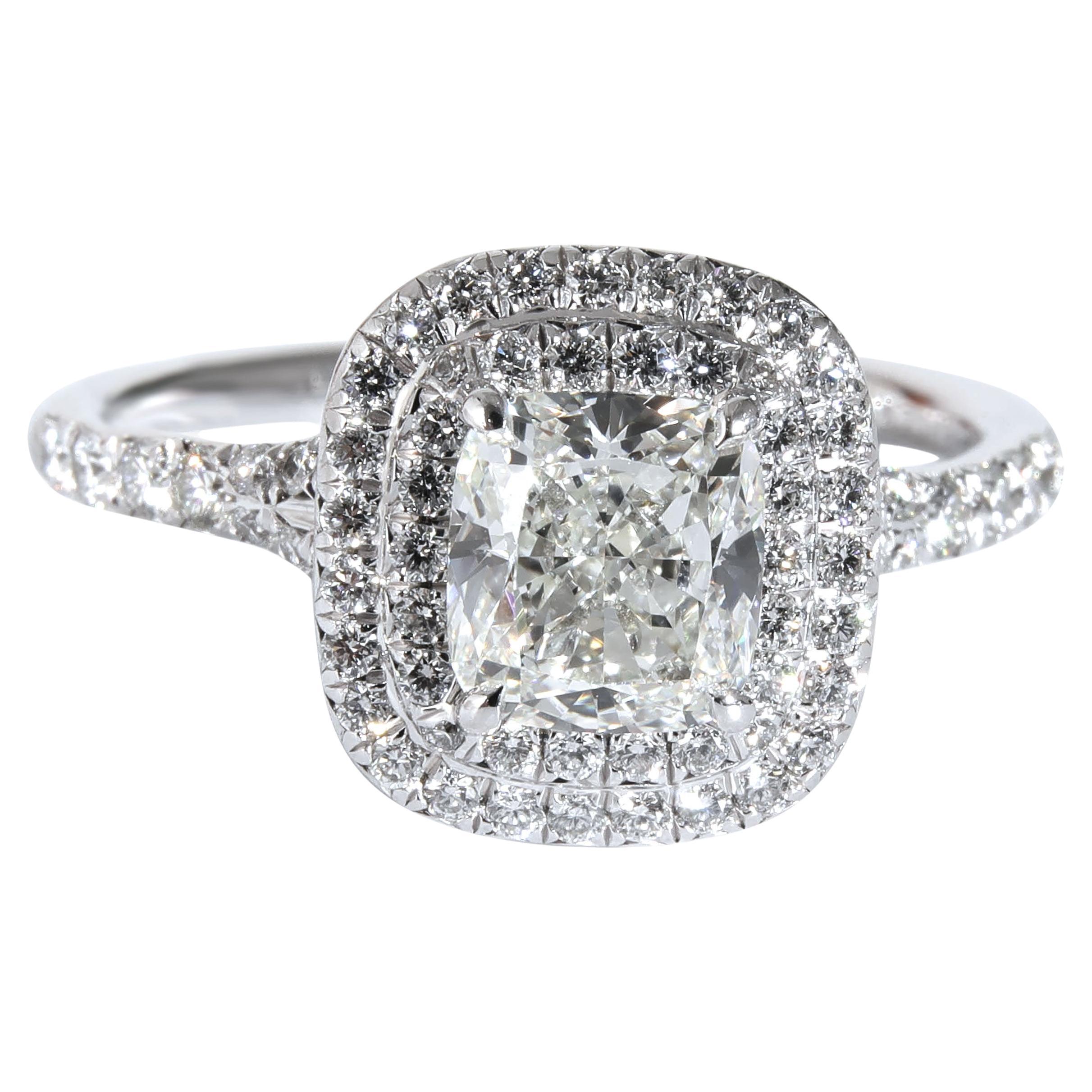 Tiffany & Co. Soleste Verlobungsring aus Platin H VVS2 1,5 Gesamtkaratgewicht